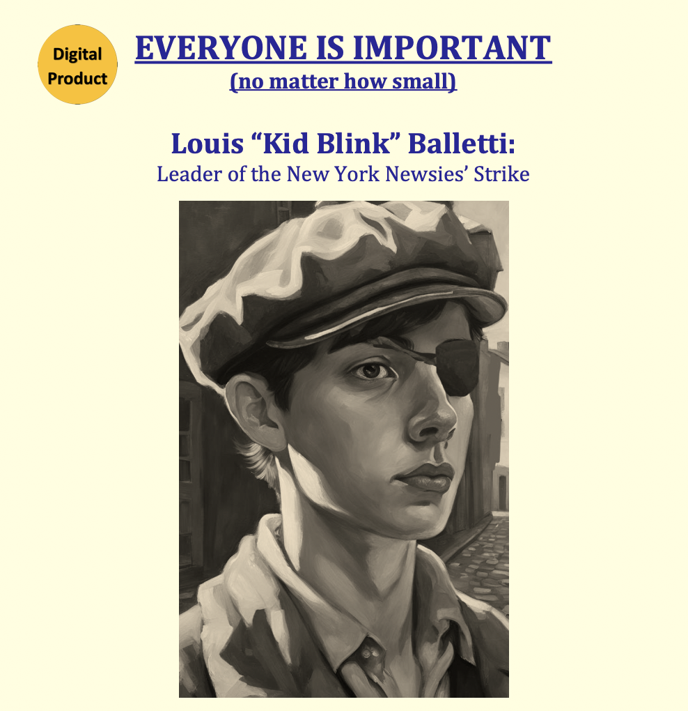Everyone is Important: “Kid Blink” (Dramatized Interview & Discussion Guide)